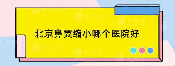 北京鼻翼缩小哪个医院好？口碑精选top10：八大处、沃尔等